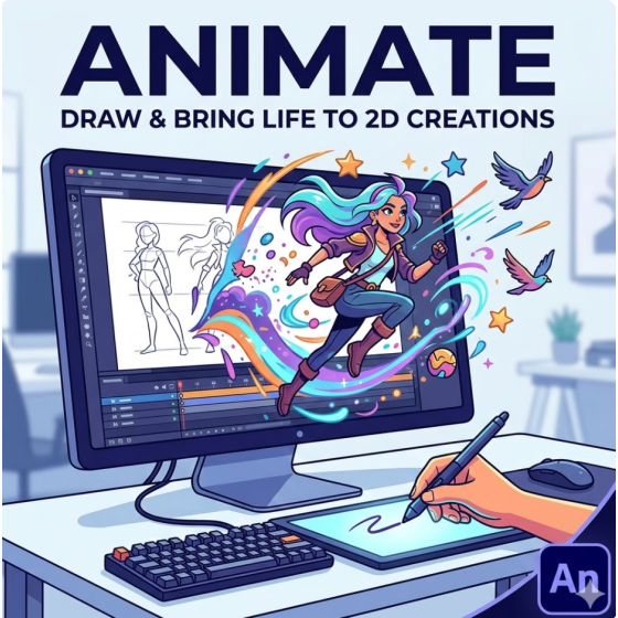 Premium 'An' Access + Ultimate 2D Animation Toolkit & Masterclass