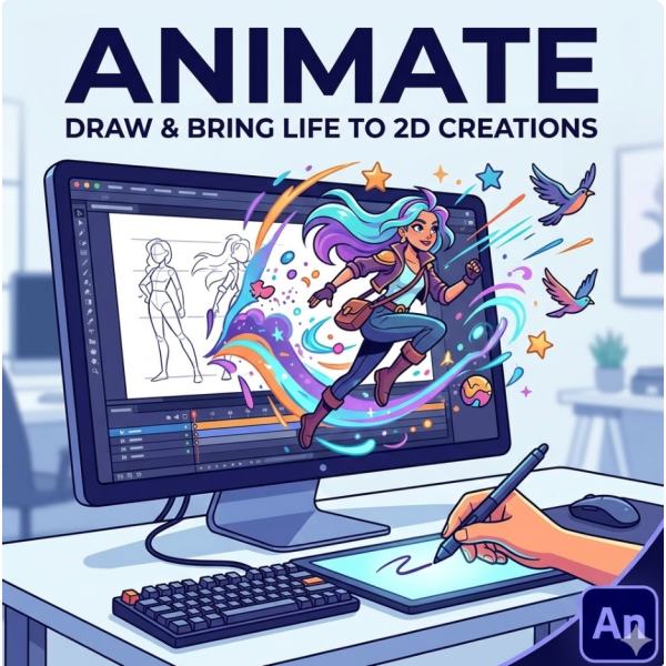Premium 'An' Access + Ultimate 2D Animation Toolkit & Masterclass