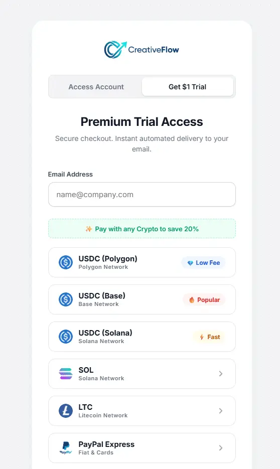 Creative Cloud Pro 1 Dollar Trial