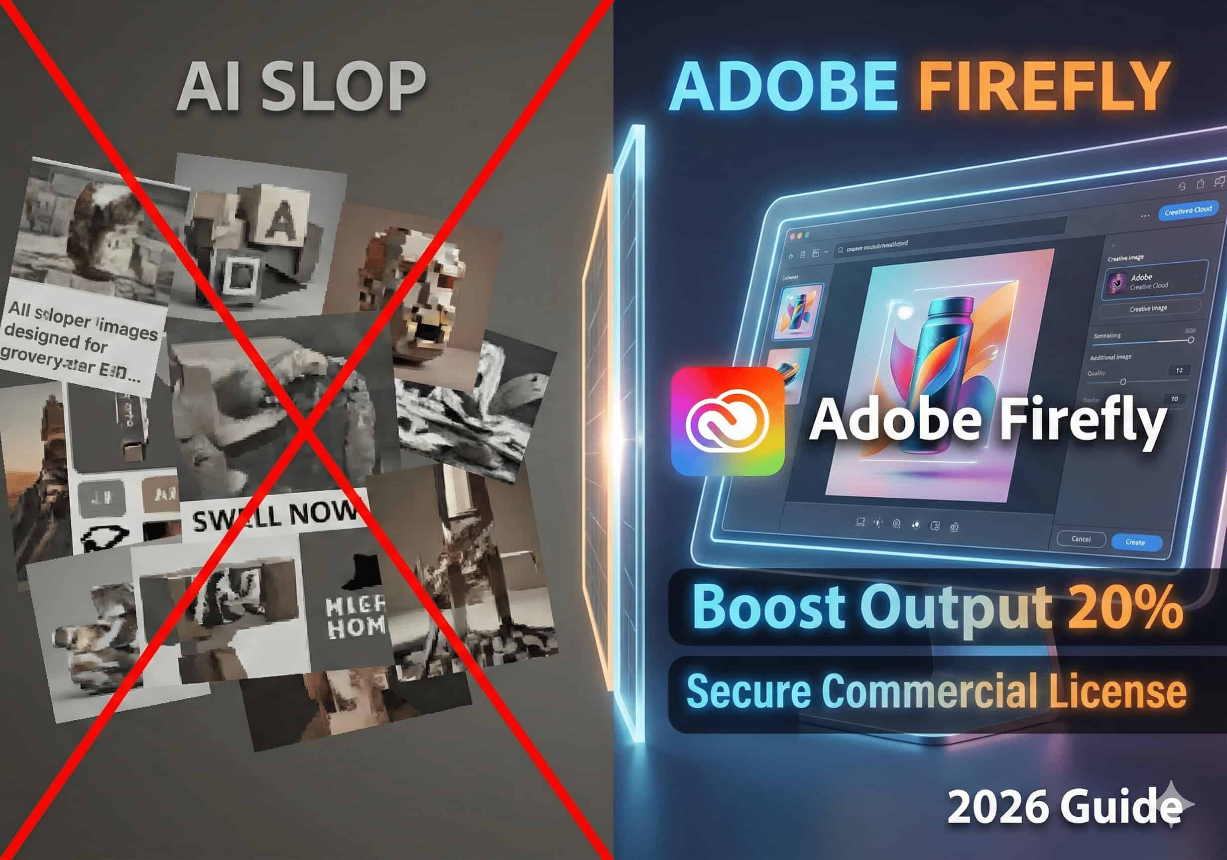 Say Goodbye to "AI Slop": Boost Output by 20% & Secure Commercial Licenses with Adobe Firefly (2026)