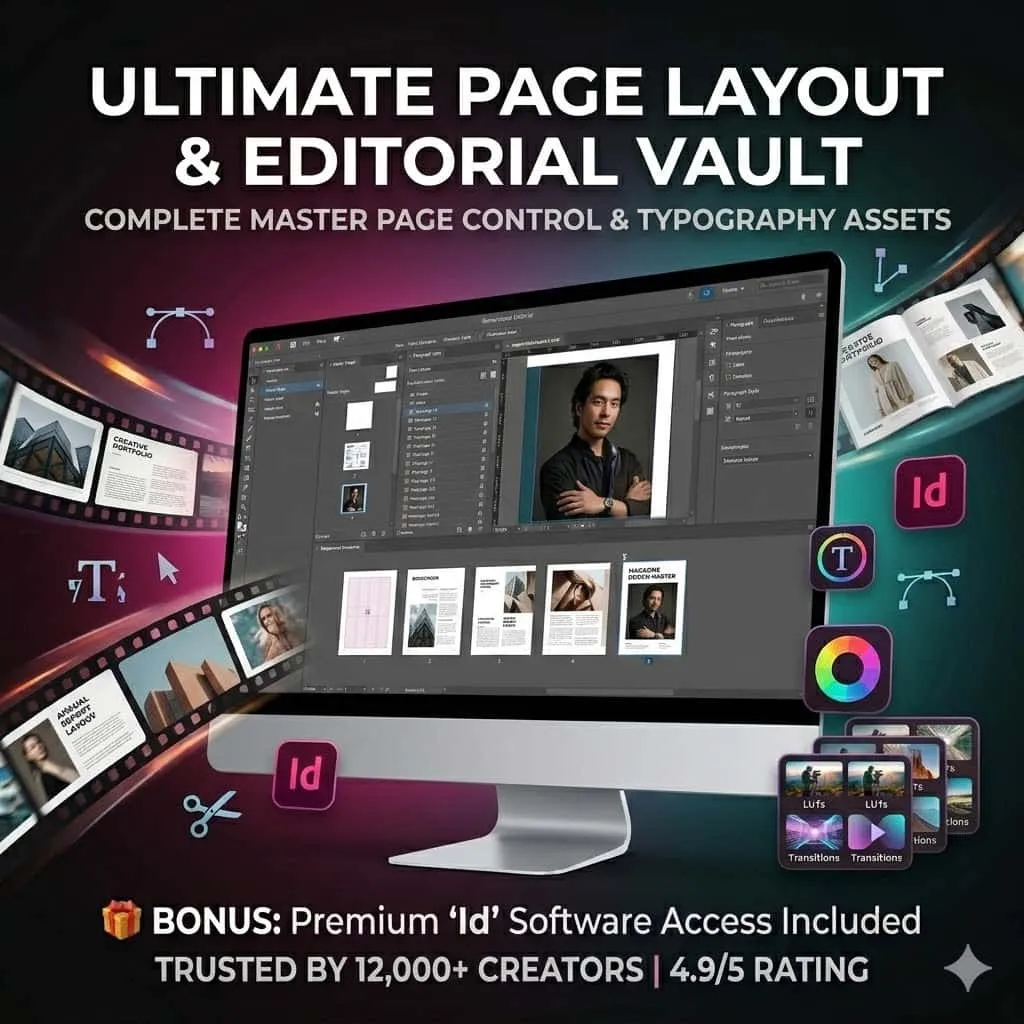 Premium 'Id' Access + Ultimate Page Layout & Typography Vault